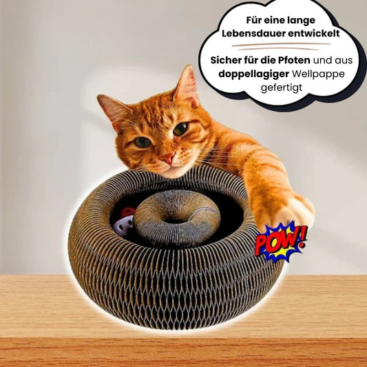 Interaktiver Kratzbaum für Katzen